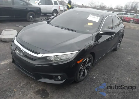 2018 Honda Civic Touring from USA, damaged, VIN JHMFC1F91JX024358